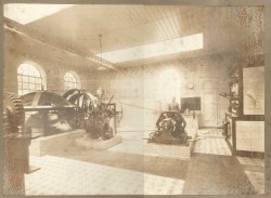 Historische Aufnahme des Kraftwerks Lichtenstern